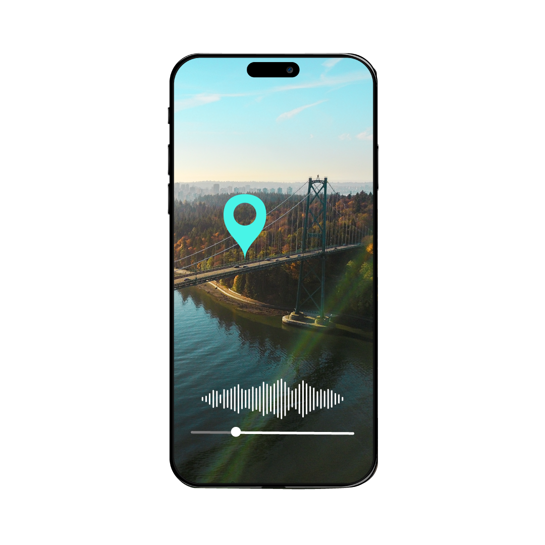 driving audio tour app